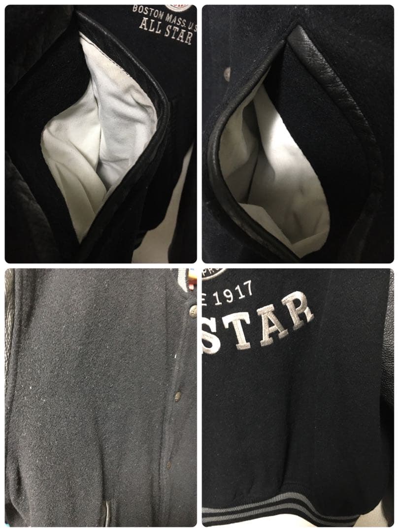 コンバース CONVERSE スタジャン レザー ウール オールスター