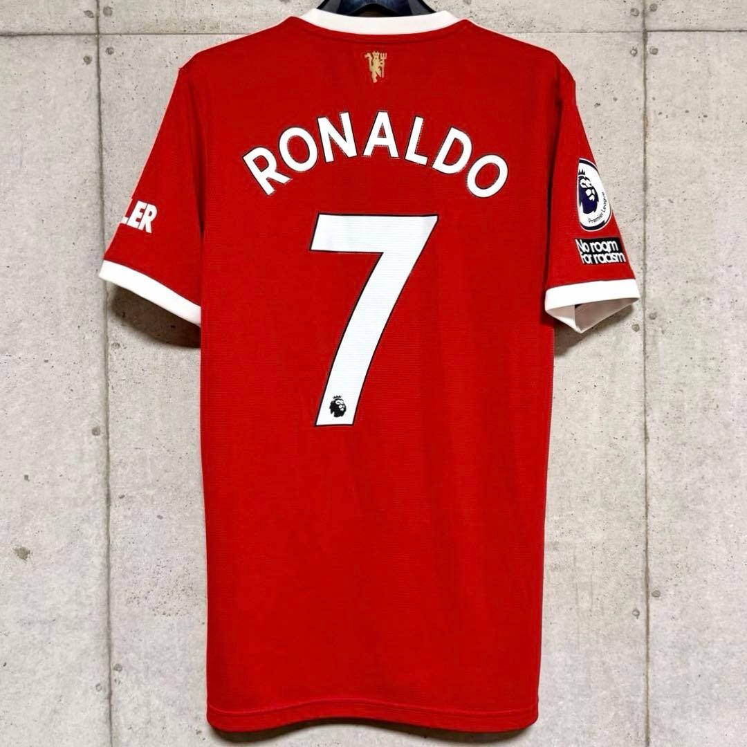 【極美品！】21/22 マンチェスター・U ♯7 C・ロナウド【Lサイズ】