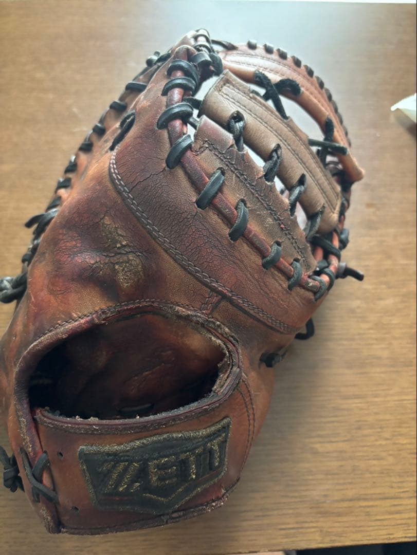 ZETT ブラウン レザー 硬式グローブ