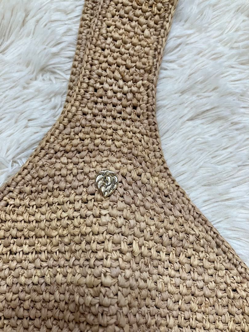 美品☆ヘレンカミンスキー☆HELEN KAMINSKI☆ワンショルダー☆ラフィア