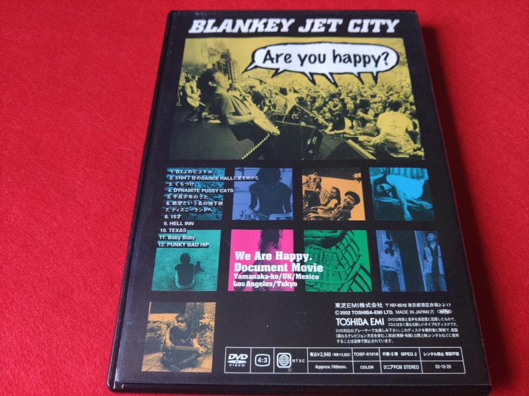 【値下】BLANKEY JET CITY　DVDセット