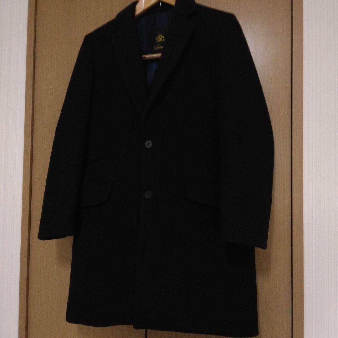 美品 Drawer メルトンコート　シルク100% 高級ウール　36