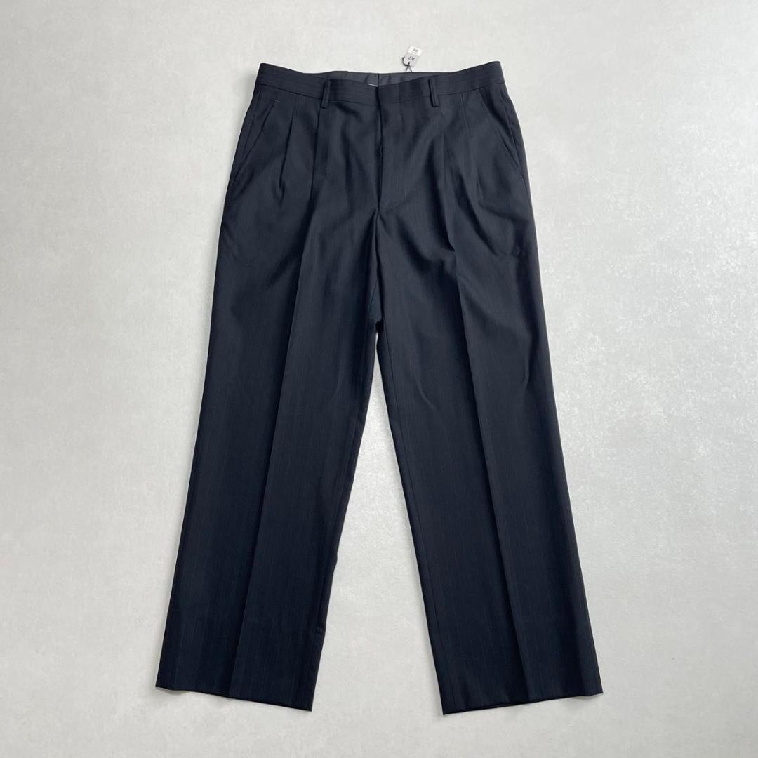 新品タグ付　90s　ヴィンテージ　セットアップ　ダブルスーツ　ネイビー×イエロー