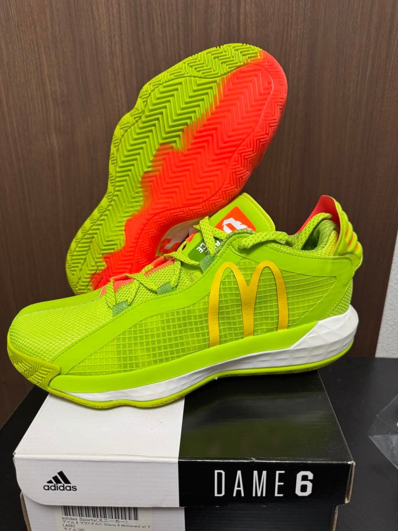 adidas DAME 6 マクドナルド