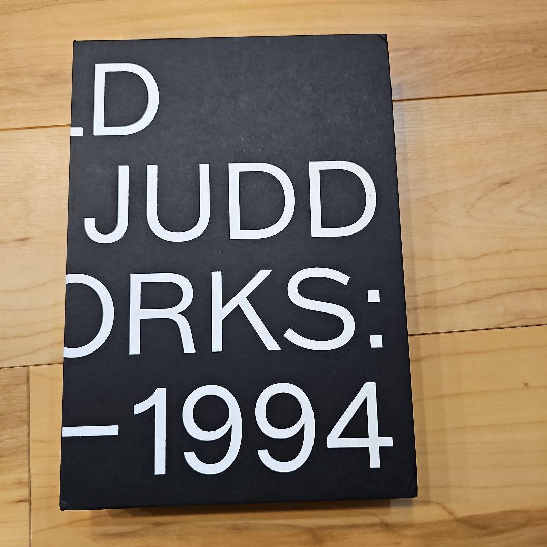 ドナルドジャッド Donald Judd Artworks 1970 1994