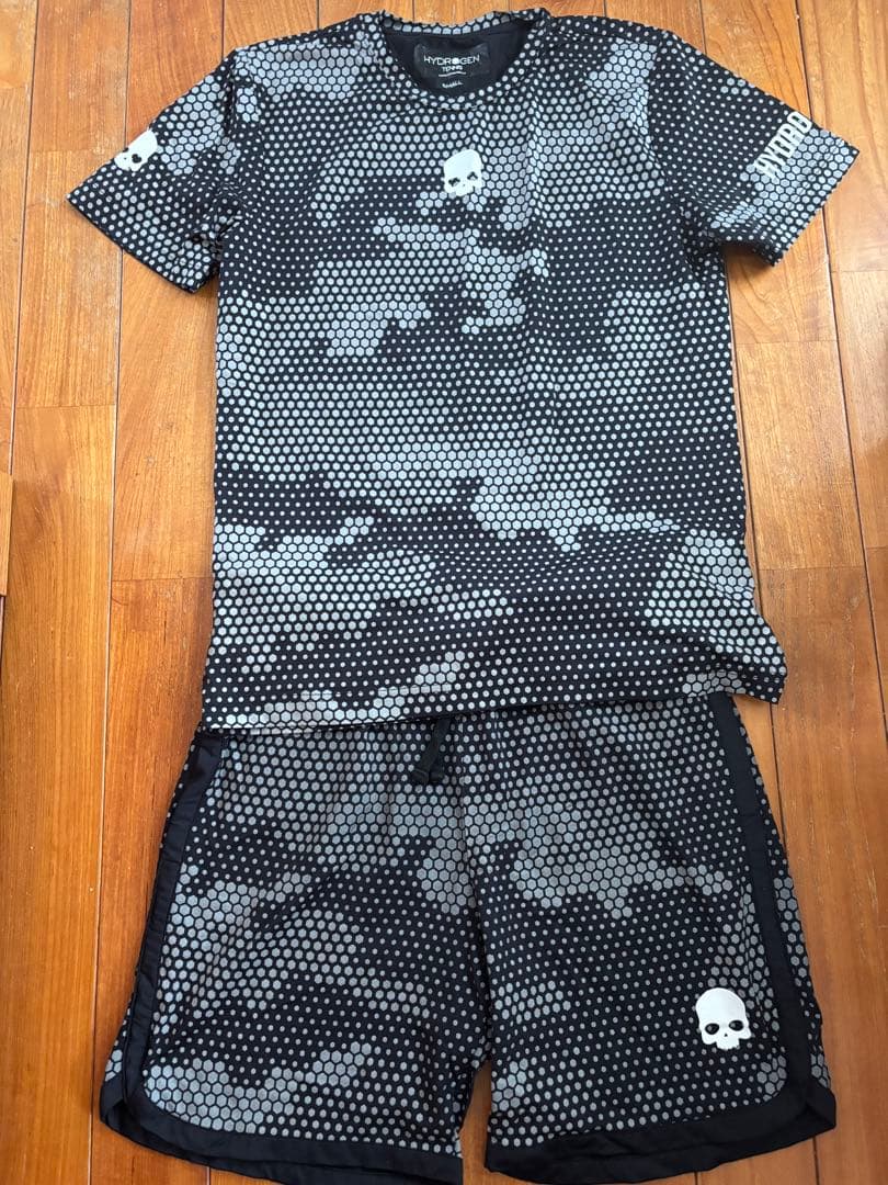 HYDROGEN テニスウェア 上下セット S/M