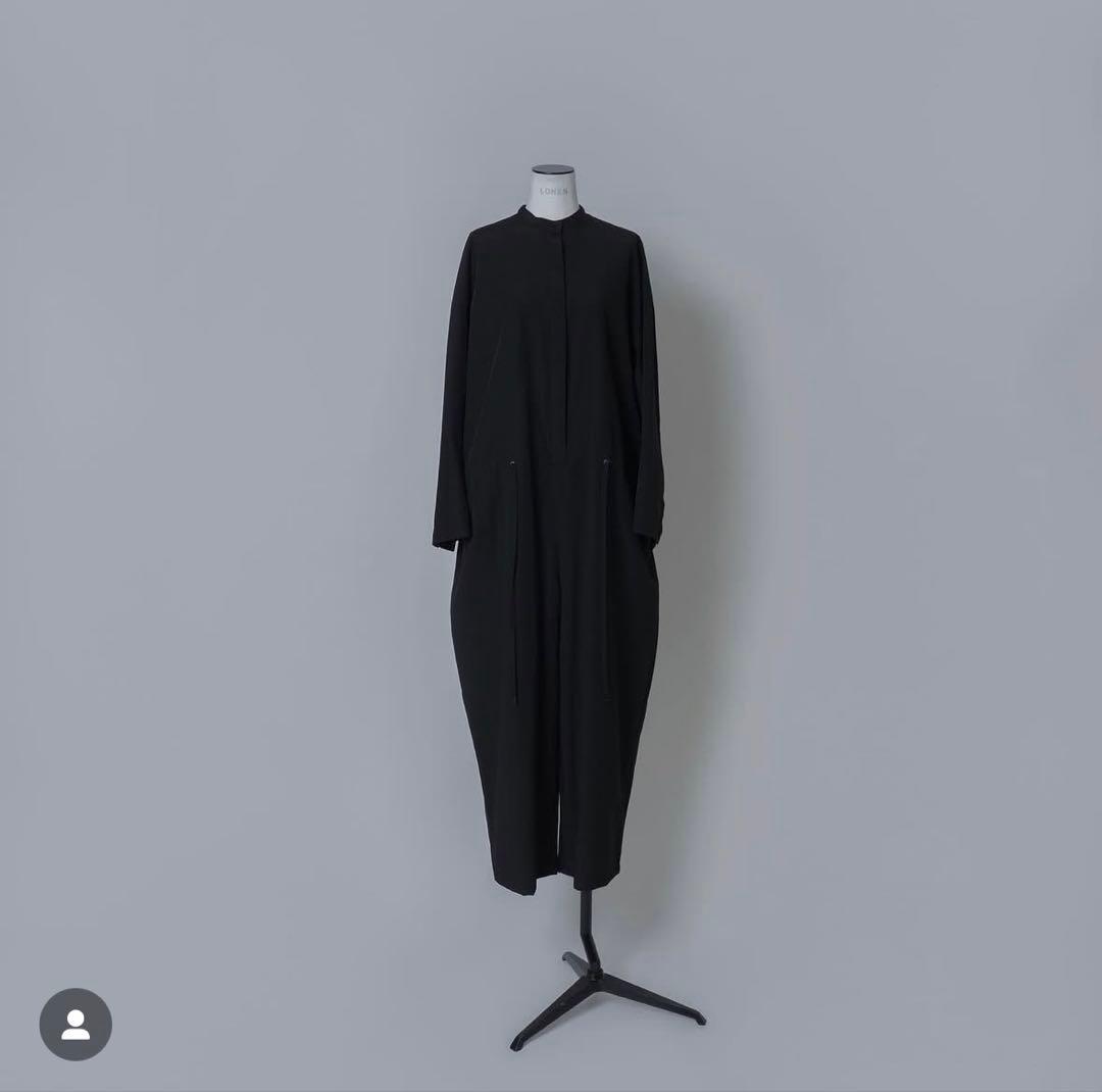 【値下げ早い者勝ち】LOHEN バンドカラージャンプスーツ　オールインワン