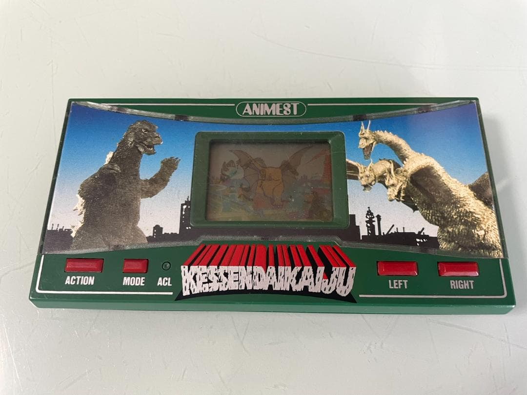 バンダイ　ＬＳＩゲーム　ゴジラ　決戦大怪獣（ＫＥＳＳＥＮＤＡＩＫＡＩＪＵ）