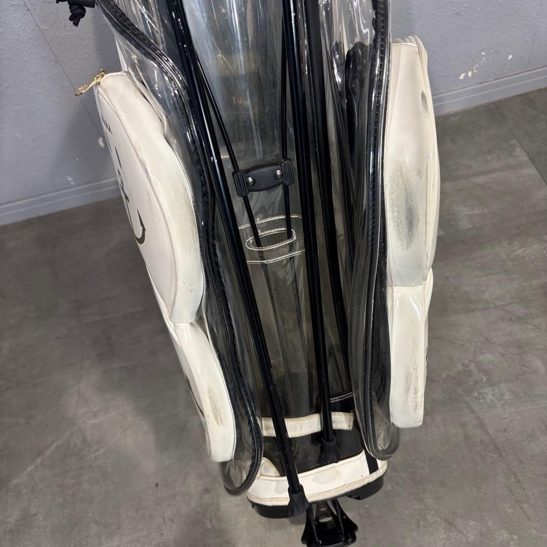 muta MARINE GOLF ムータ スケルトン クリア キャディバッグ