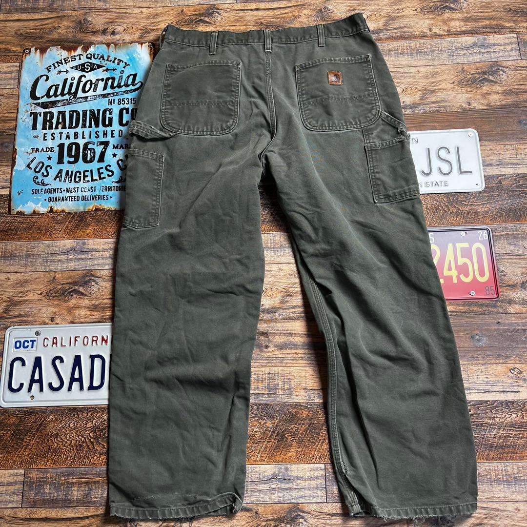 N*r様 Carhartt カーハート ダック地 ペインターパンツ W36 古着