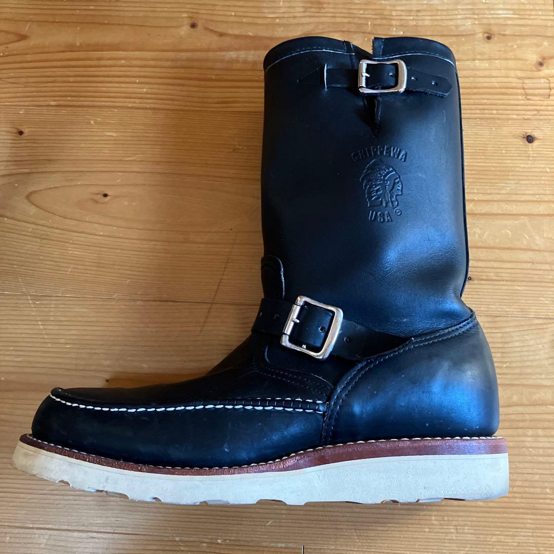 CHIPPEWA チペワ エンジニアブーツ モックトゥ 8 1/2ワイズE