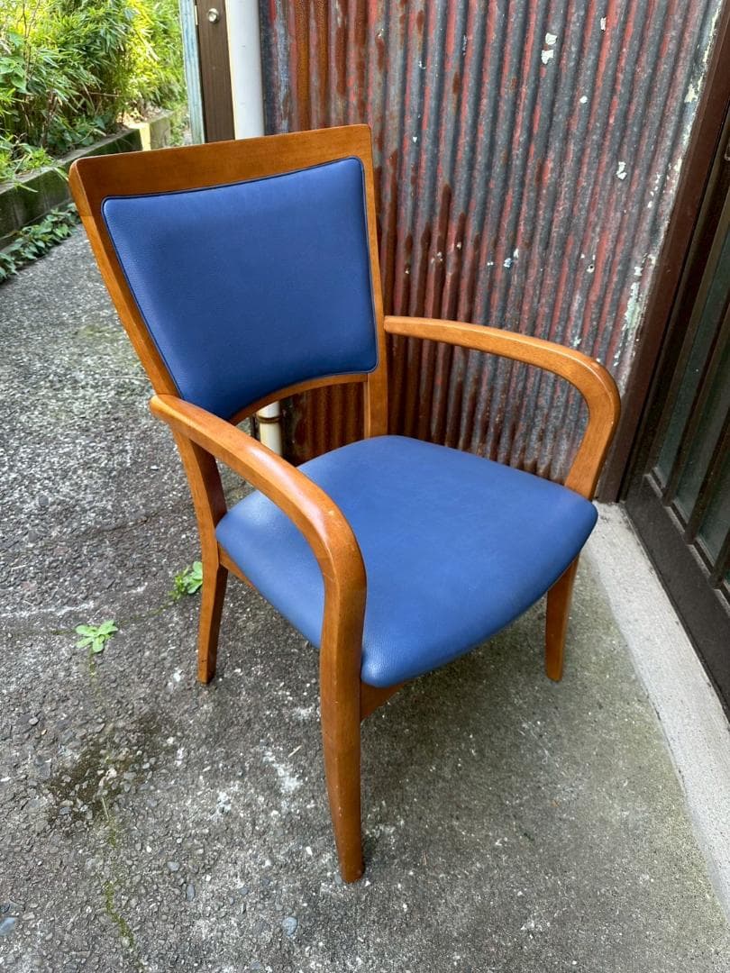 ⑤　karimoku　カリモク　ダイニングチェア　インテリア　レトロ家具