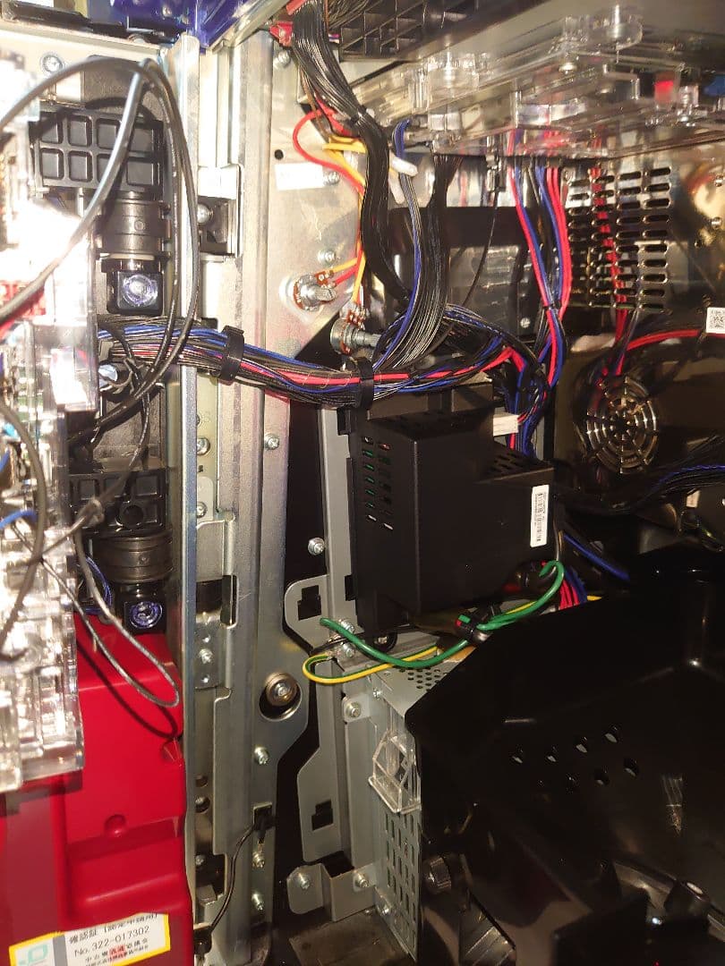 【中古・美品】パチスロ実機　北斗の拳・天昇（自家改造でパネル交換済み）