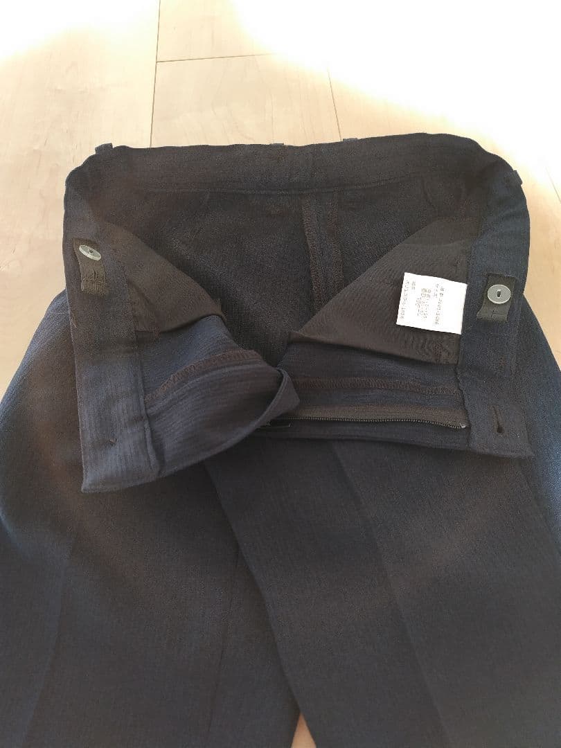 【大幅再値下げ】【スーツ6点セット】120cm ネイビーストライプ