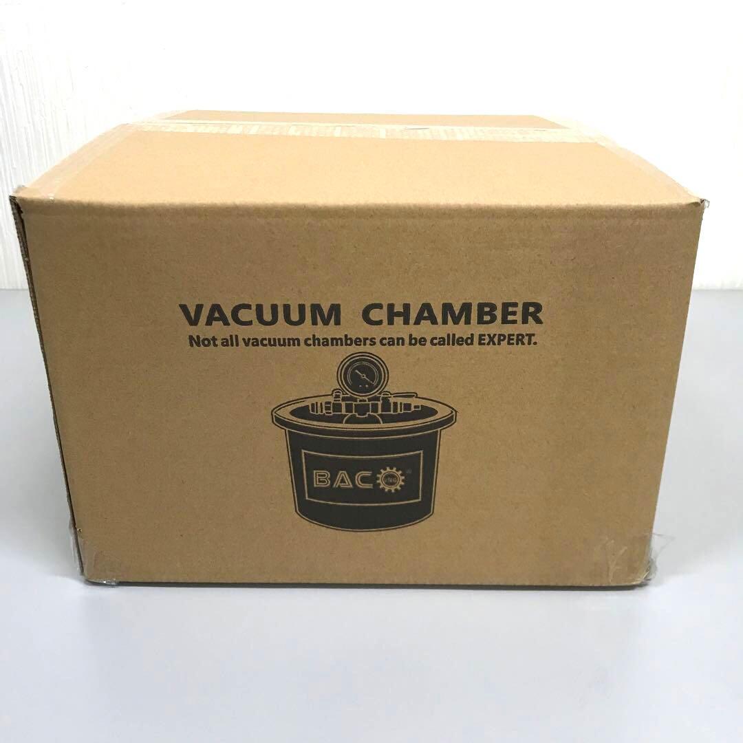 【開封・未使用】BACOENG 5.7L 真空チャンバー 真空脱泡器100V