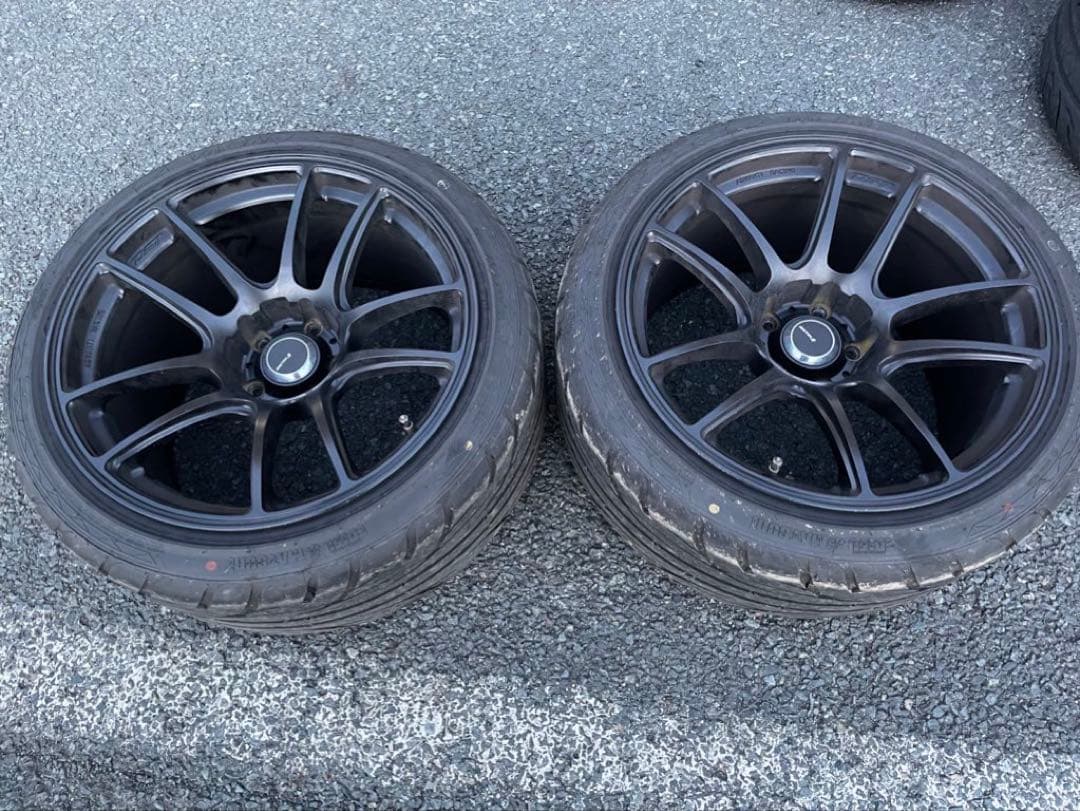 【タイヤなし送料込み】VALINO N820S 18インチ10.5j+15 2本