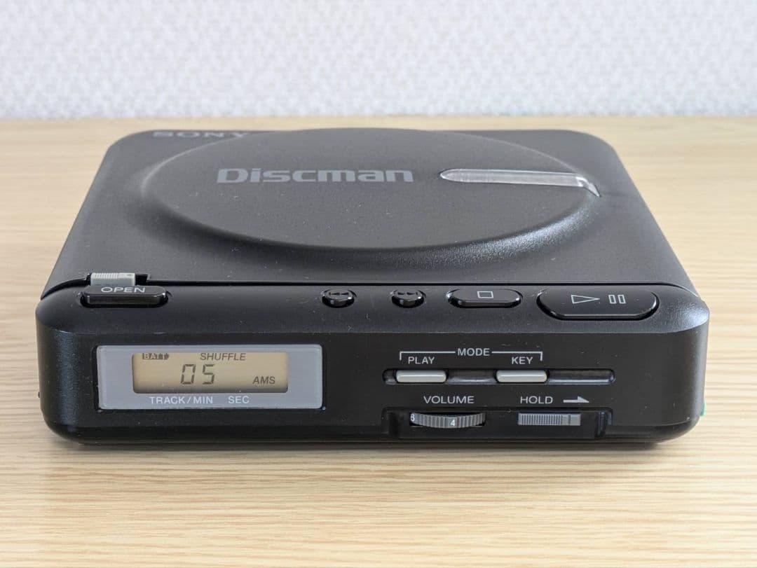 【動作確認済み】SONY Discman D-20 コンパクトCDプレイヤー