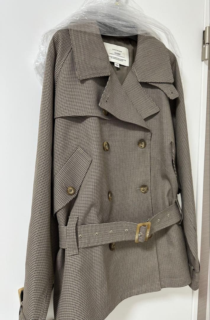 新品 AMERI DADDY MIDI TRENCH COAT タグ付き