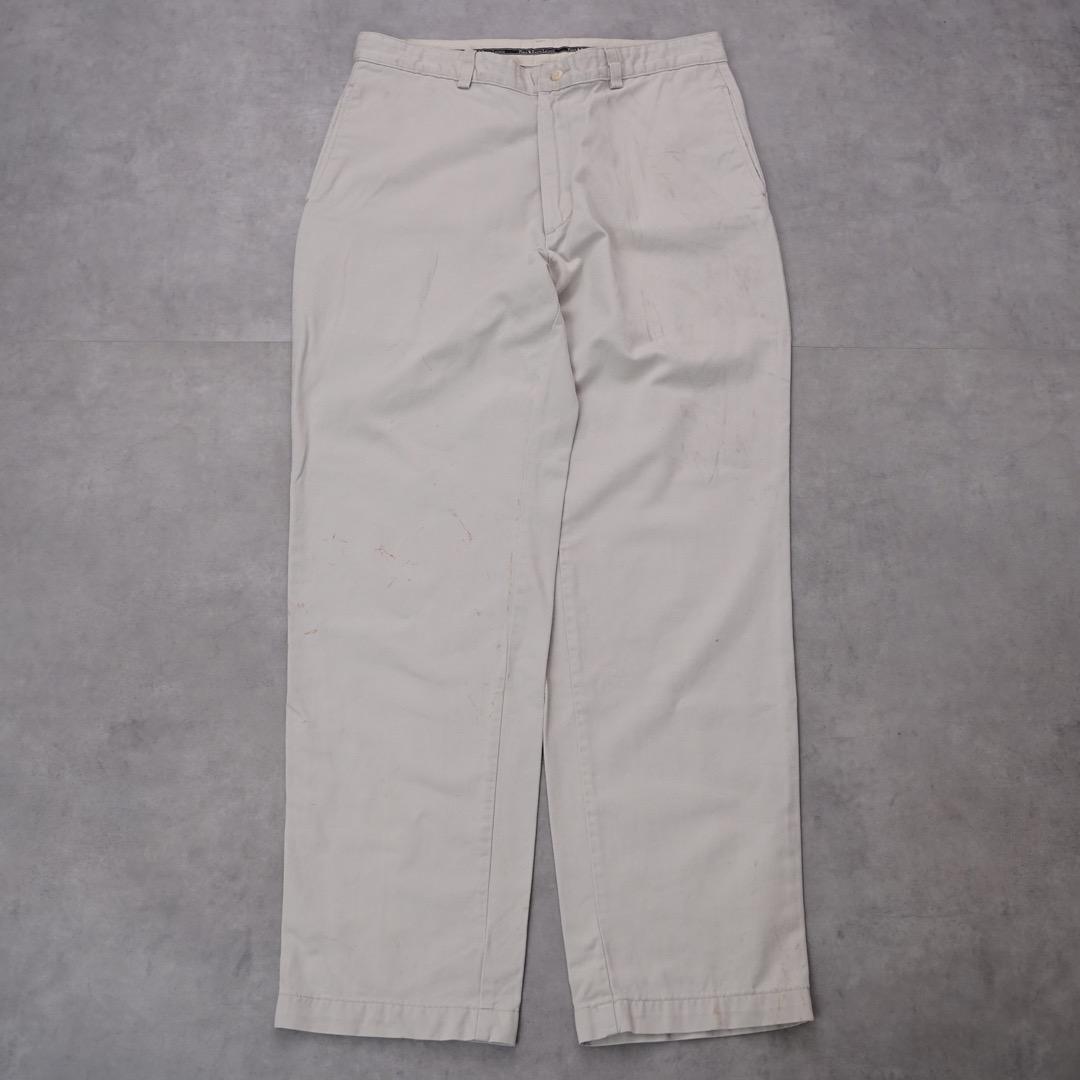 ポロ ラルフローレン W34 ポロチノ USA製 90s ベージュ 14922