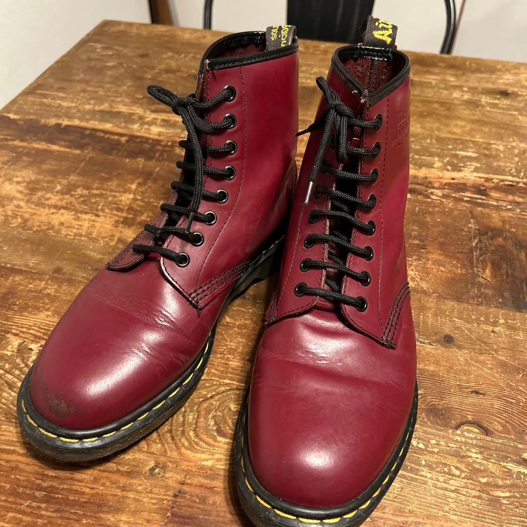Dr. Martens ドクターマーチン チェリーレッド 8ホール UK8