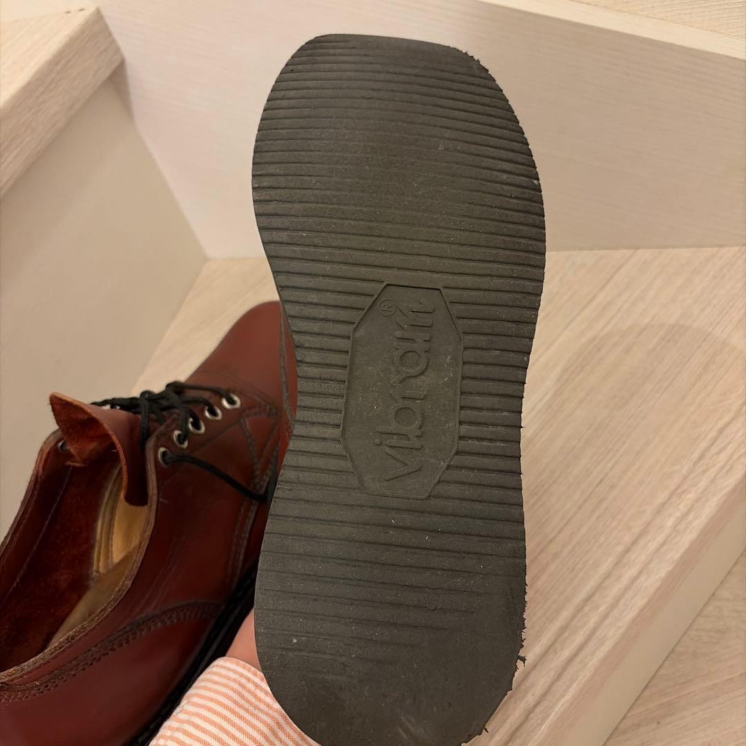 ヴァイバーグ　ワークブーツ　サイズ7 オックスフォード