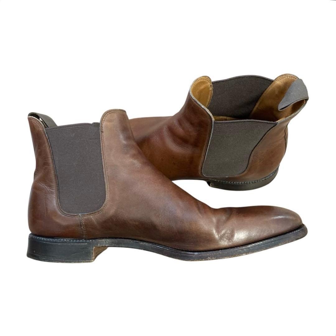 Crockett & Jones チェルシー　サイドゴアブーツ　8 E ブラウン