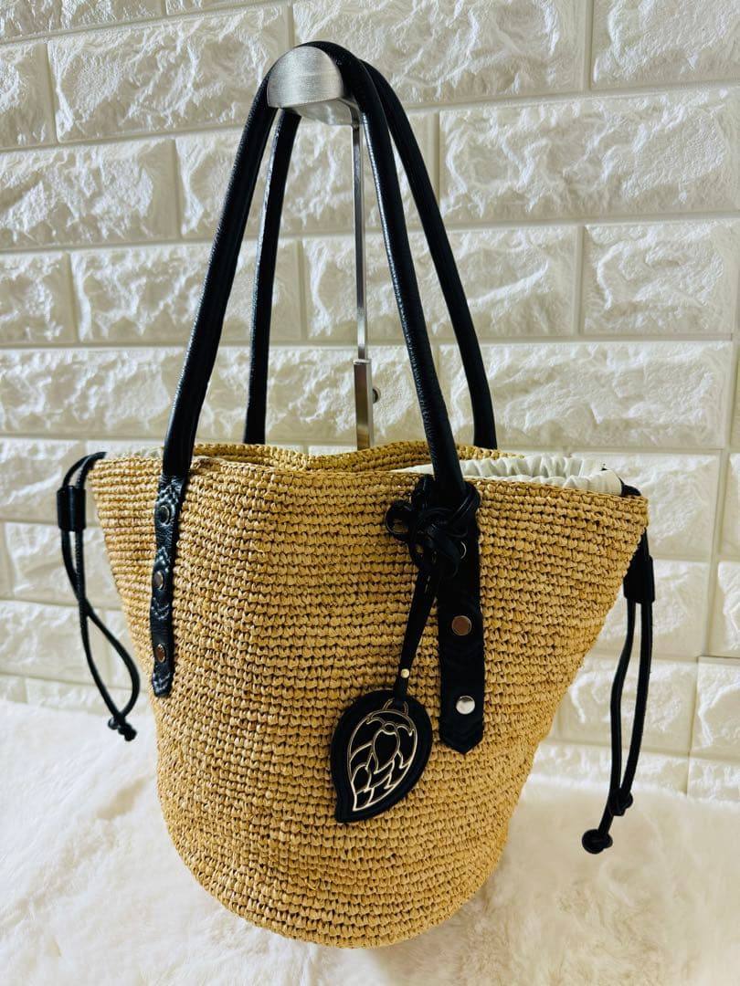 HELEN KAMINSKI ヘレンカミンスキー ラフィアバッグ