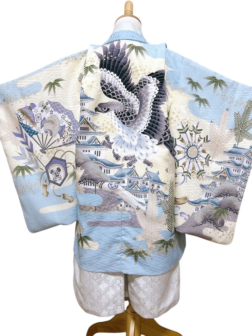 人気の乙葉ブランド♡七五三　男の子　フルセット　一式　水色