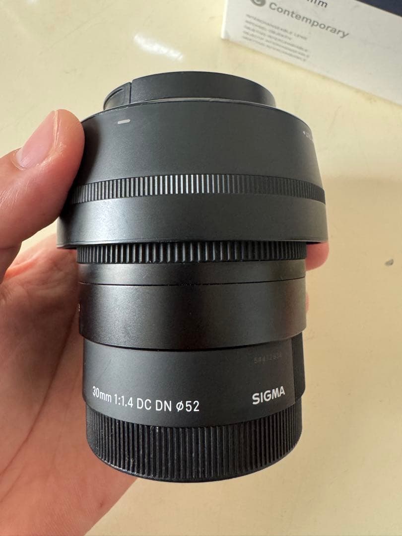SIGMA 30mm F1.4 DC DN レンズ
