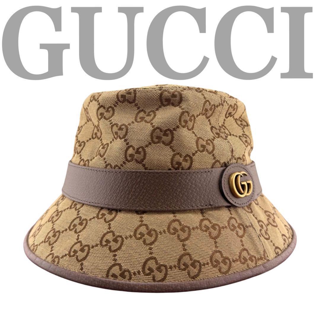✨未使用✨　GUCCI　グッチ バケットハット 帽子 Sサイズ フェラドラ