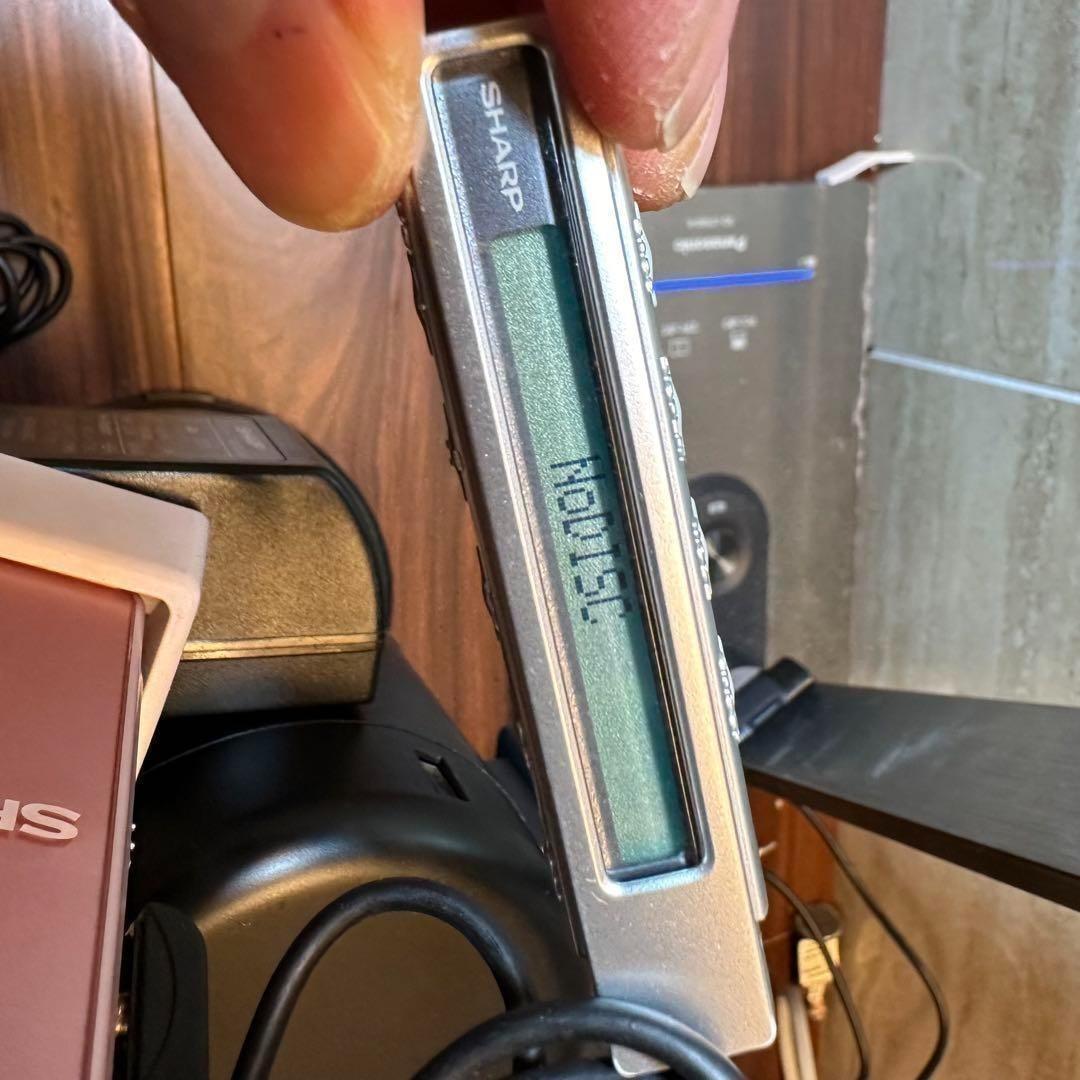 SHARP MDウォークマン MDプレーヤー MD-ST600 1244