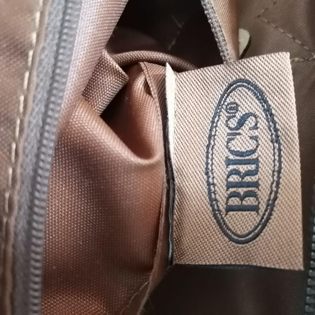 BRIC'Sブリックス　レザーボストンバッグ　イタリア　大容量　シボ革