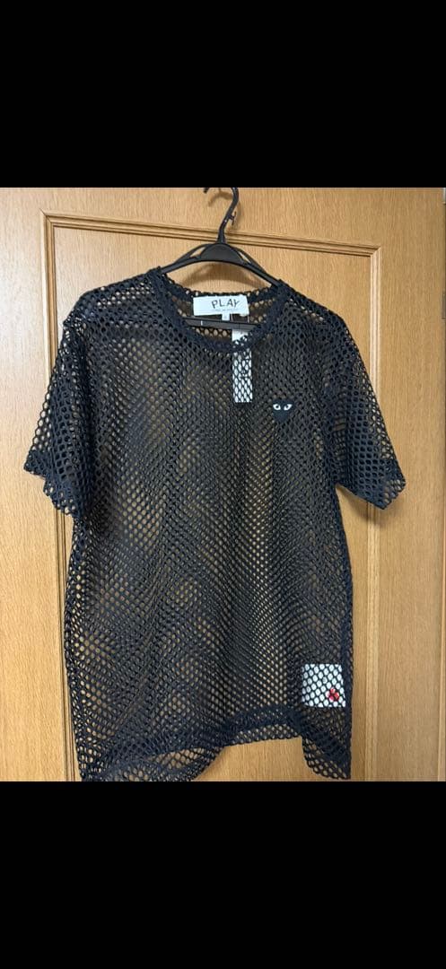 コムデギャルソン　メッシュTシャツL