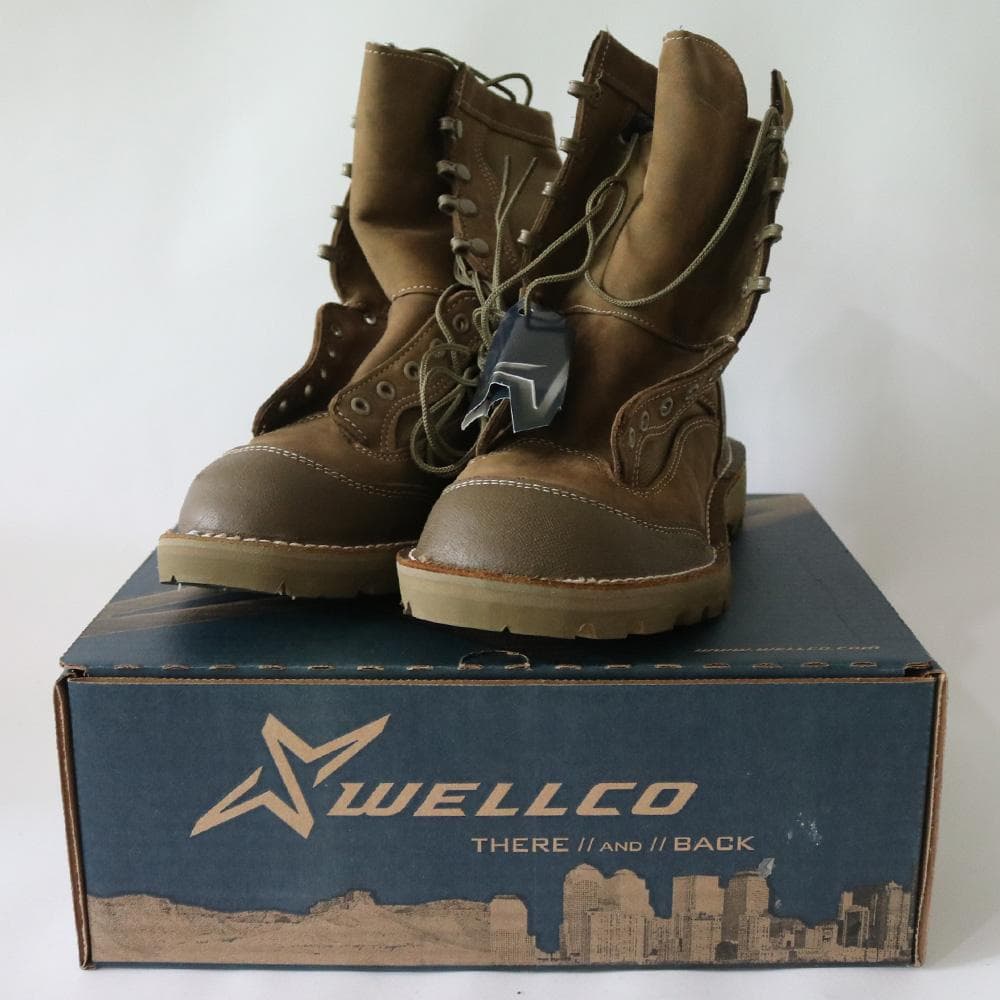 新品WELLCOウェルコUSMC RATブーツ9W/ 27.0cm 軍モノ004