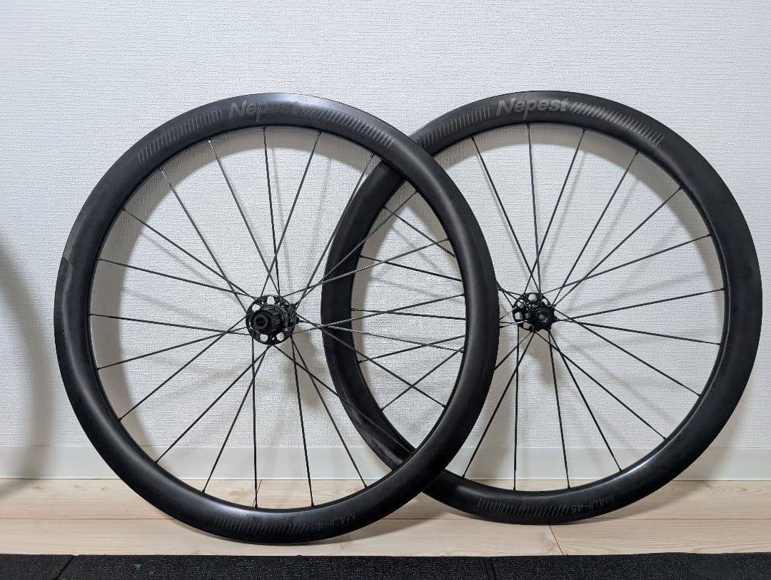 【どーたんさん専用】Nepest MAUI45 カーボンホイール