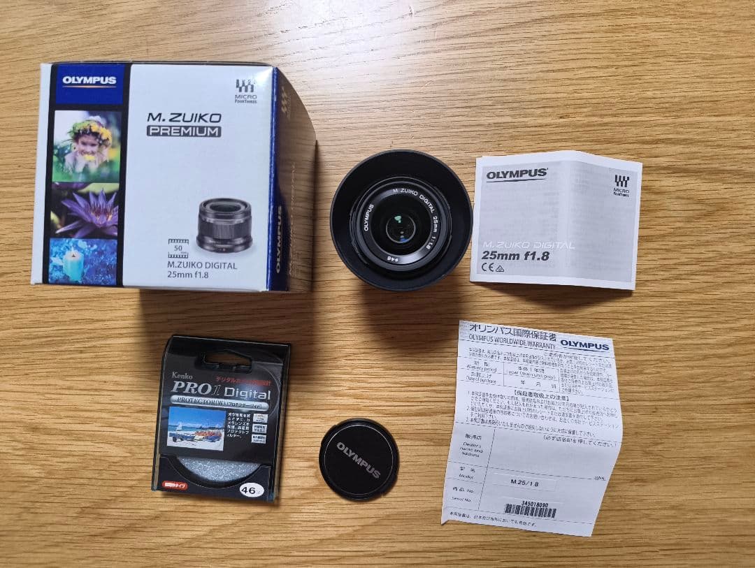 美品 OLYMPUS M.ZUIKO DIGITAL 25mm f1.8