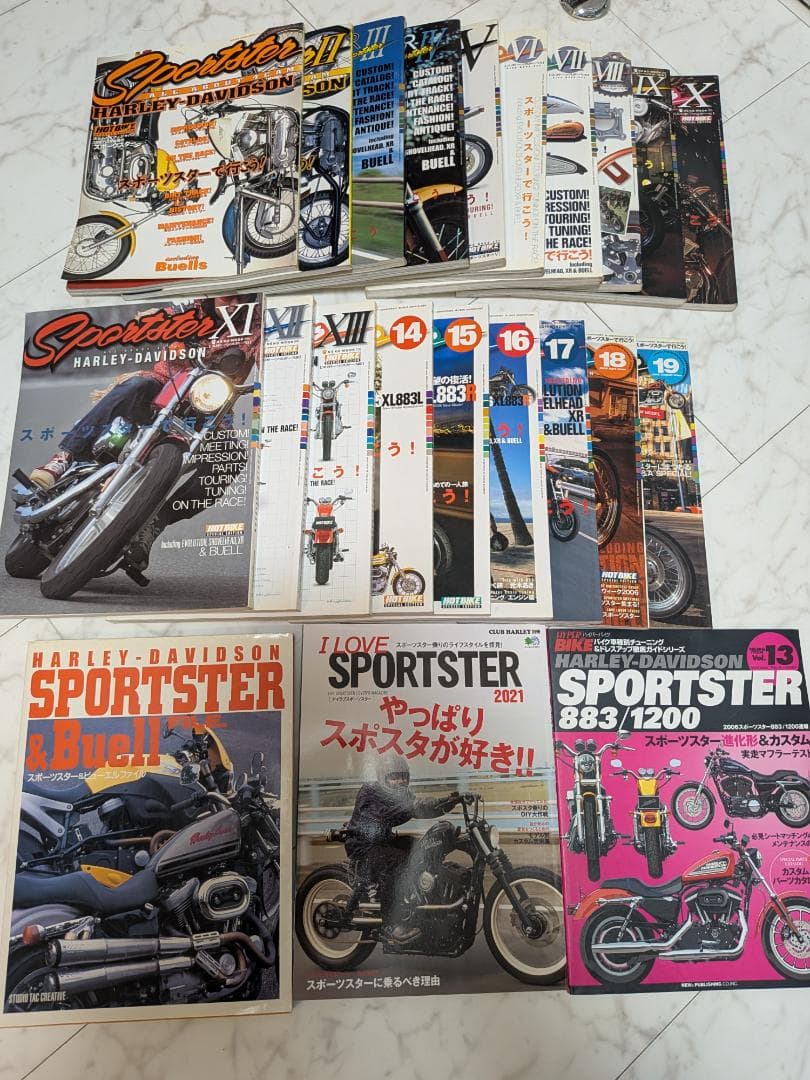 HARLEY-DAVIDSON Sportster スポーツスター 書籍セット