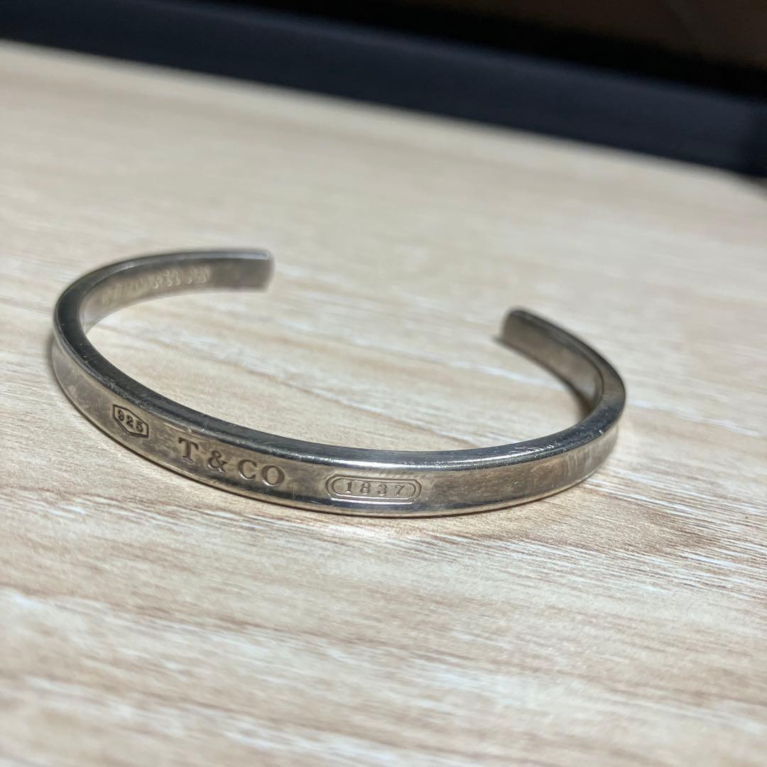 TIFFANY&Co ティファニー ナロー バングル 1837 カフ