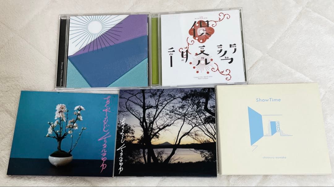 チリヌルヲワカ　CDアルバム　5枚セット 廃盤　GO!GO!7188