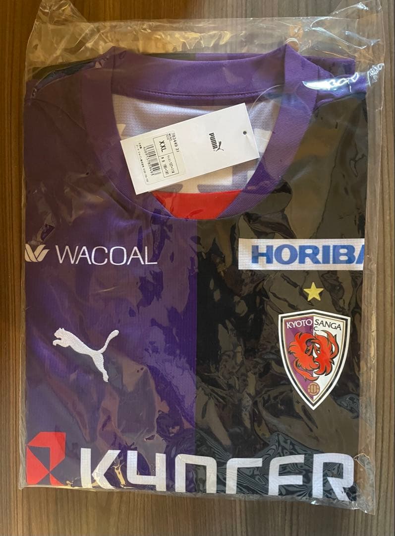 京都サンガ　2025オーセンティックユニフォーム1st XXL