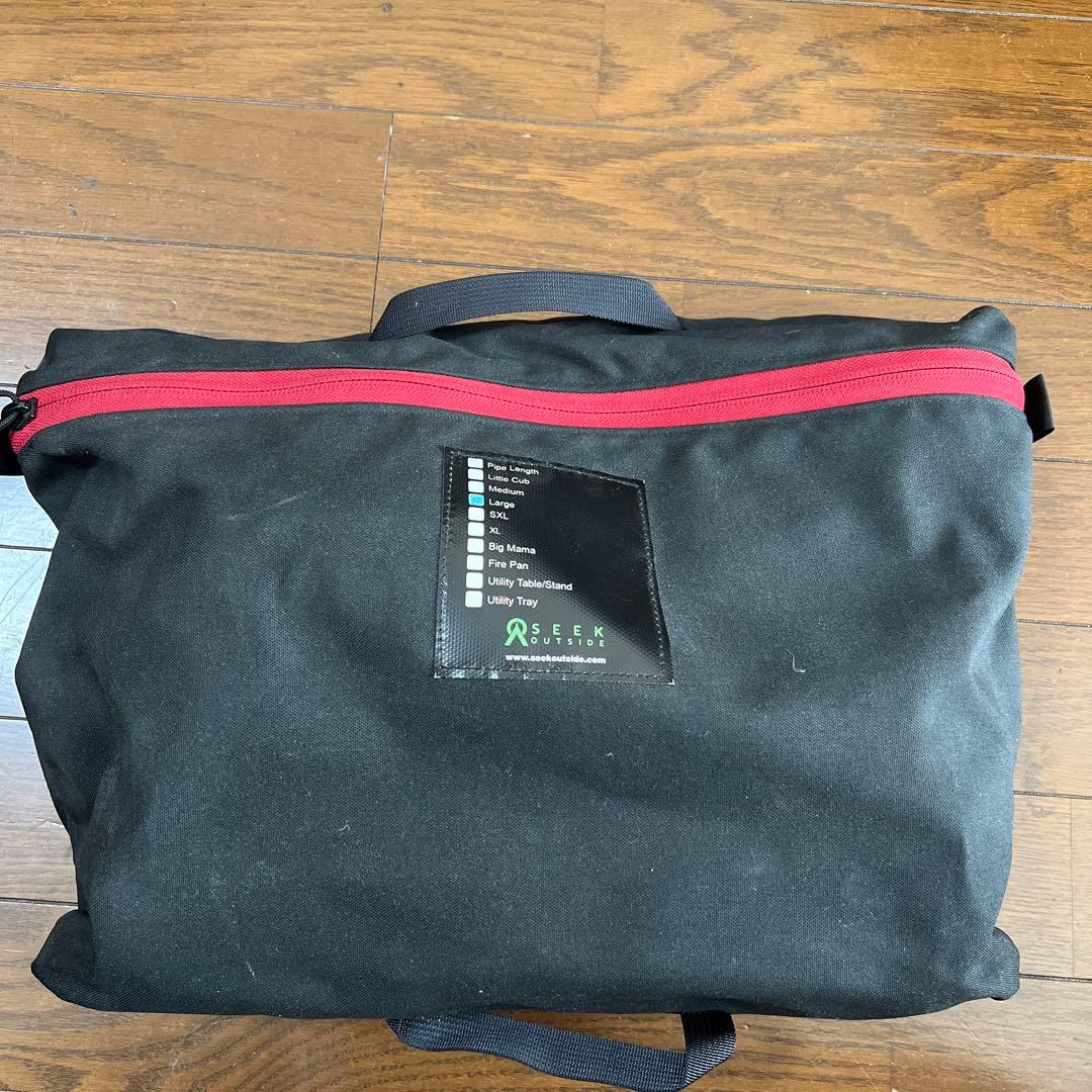 Seek Outside ポータブルチタン薪ストーブL