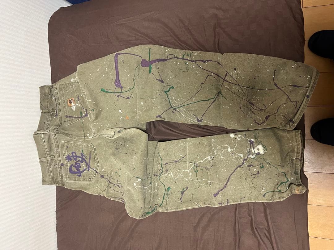 Carhartt ペインターパンツ オリーブグリーン　36X34 90s