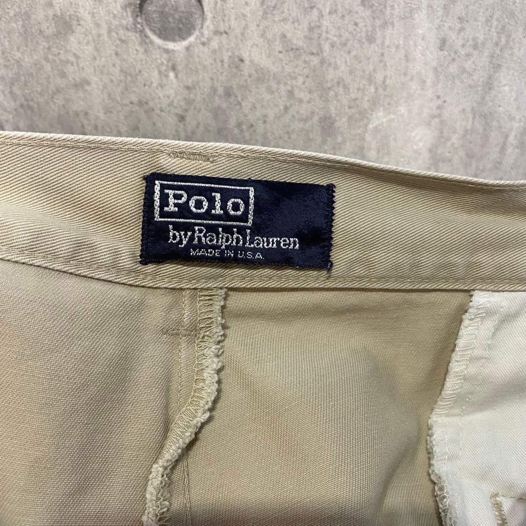 90s USA製 Polo by Ralph Lauren ポロチノ w38