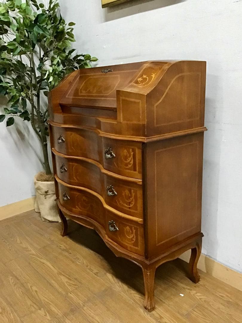 むぎ☆管257☆イタリア製☆象嵌☆GIEMME☆ライティングビューロー