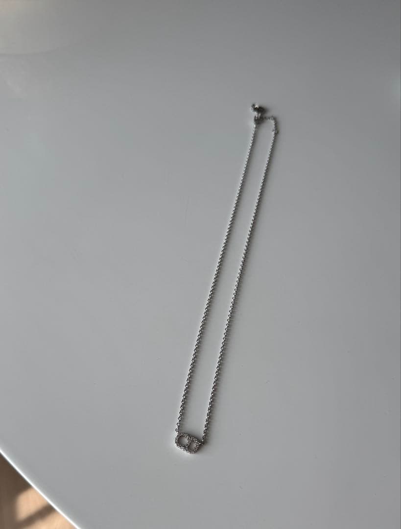 DIORシルバー ネックレス