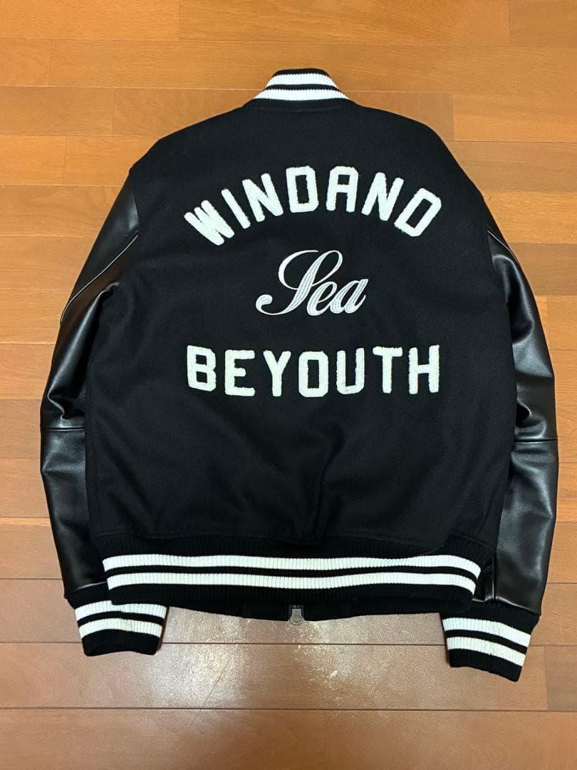 WIND AND SEA 3周年記念 BEYOUTH Virsity Jackt