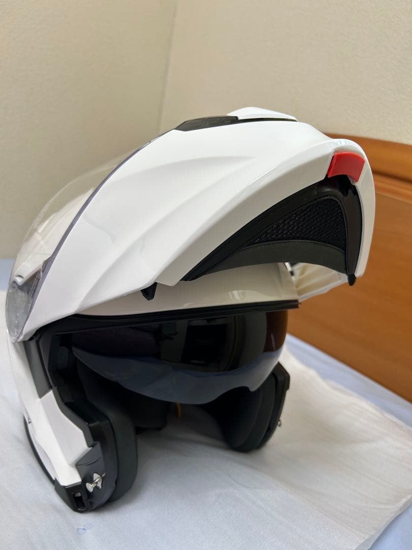 REIZEN ホワイト システムヘルメット 美品ですがジャンク