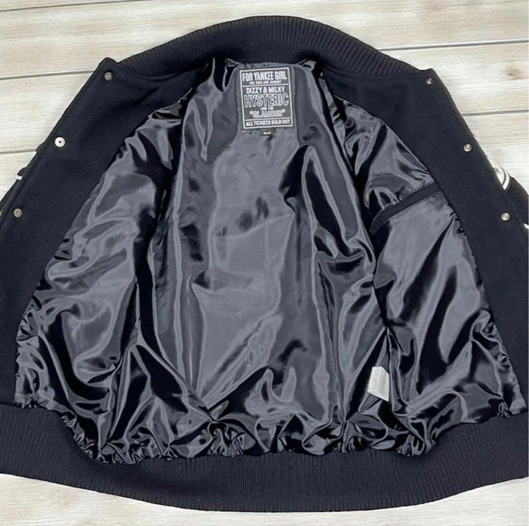 【美品】ウール　スタジャン　ヒスガール HYSTERIC GLAMOUR