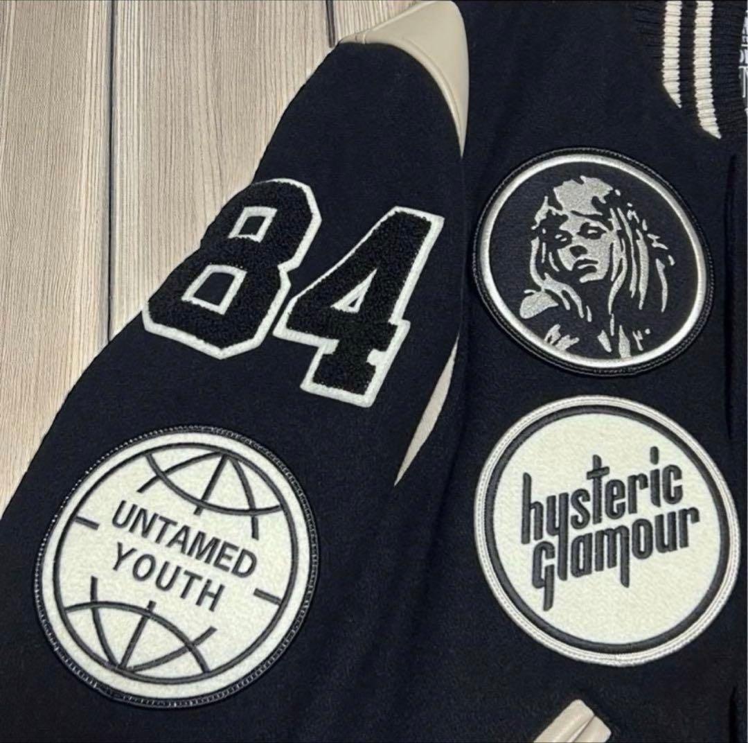 【美品】ウール　スタジャン　ヒスガール HYSTERIC GLAMOUR