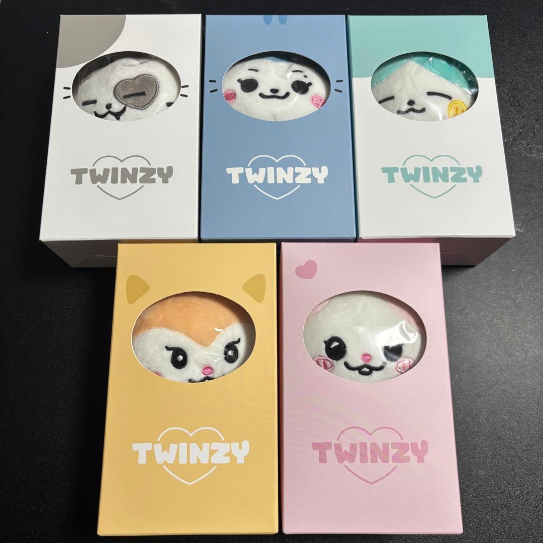 ITZY ON AIR ミニ ぬいぐるみ TWINZY 5個セット トレカ